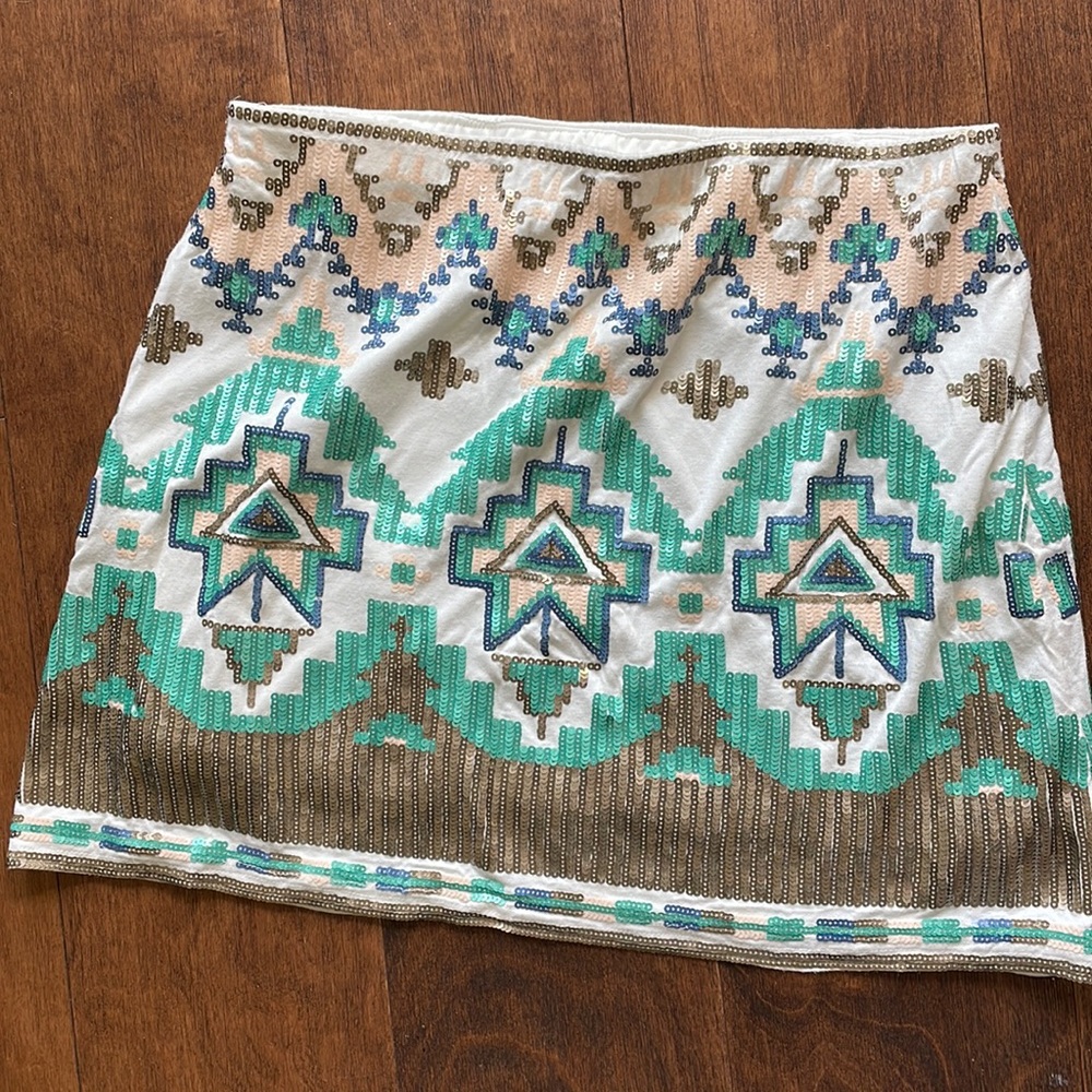 Beautiful Sequin Mini Skirt